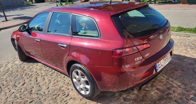 Alfa Romeo 159 cena 16000 przebieg: 211000, rok produkcji 2009 z Zgierz małe 106